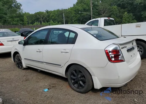 2012 Nissan Sentra 2.0 from USA, damaged, VIN 3N1AB6AP5CL719364